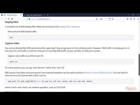 Hands On Packet Analysis Overview of DNS and HTTP | packtpub com