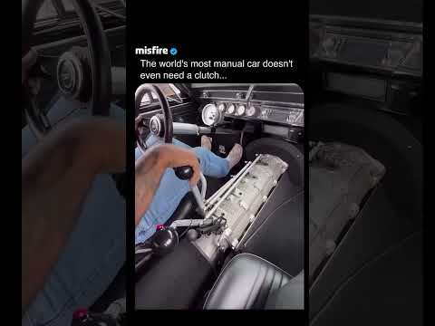 The most manual car doesn't even need a clutch...