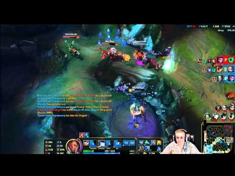 LOL: Called it - Lucian and Wukong Playing Chicken