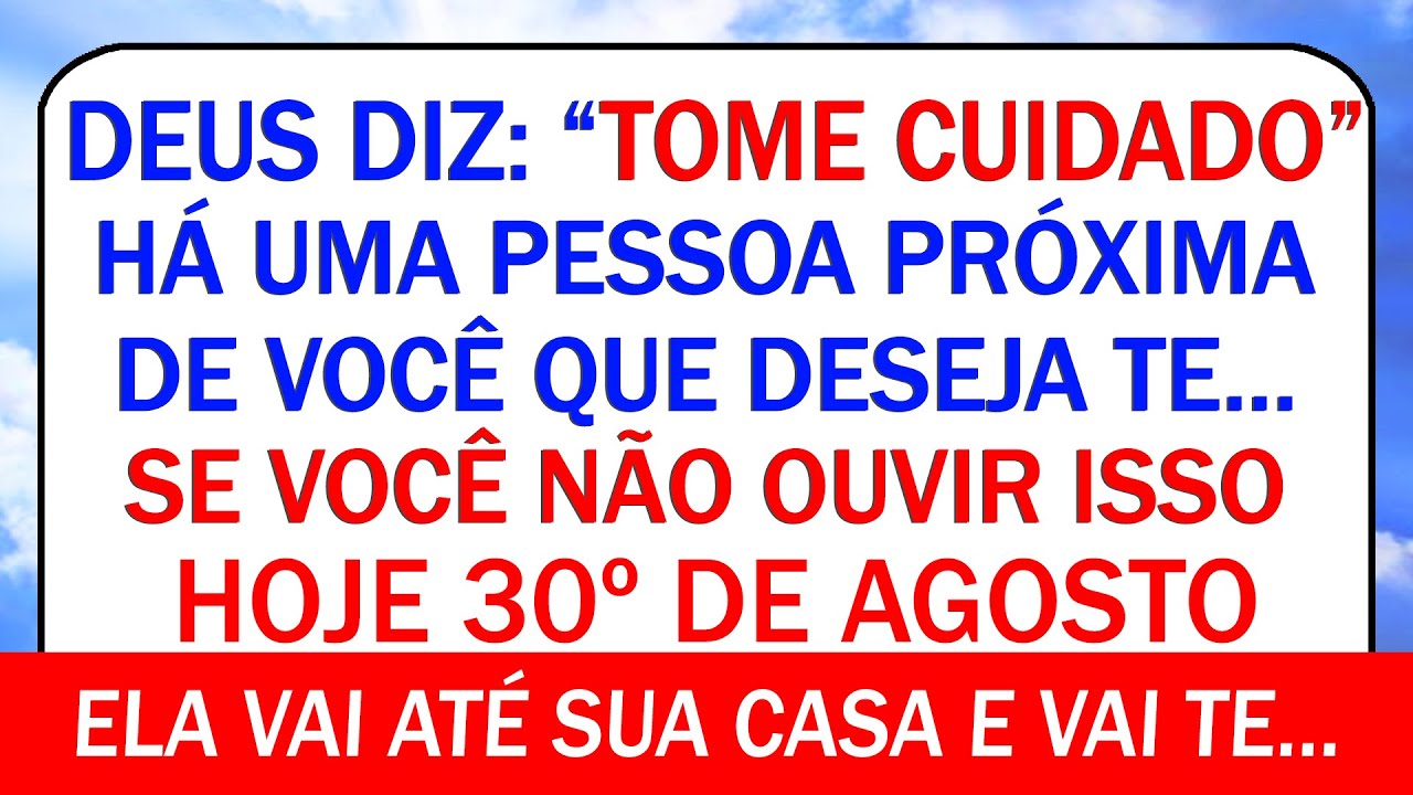 😮 DEUS PRECISA TE PROTEGER! ABRA ISSO AGORA!