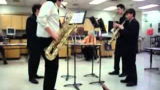 MSBOA - Royal Garden Blues - AHS Saxophone Quartet