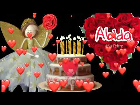 Abida | Happy Birthday | Happy Birthday WhatsApp Status with Name | HBD | Song | Wishes