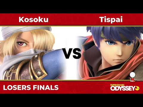 SSO 47 - Kosoku (Sheik) VS Tispai (Ike) - Losers Finals - SSBU
