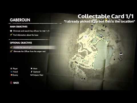 Sniper Elite 3- Gaberoun Collectables Guide