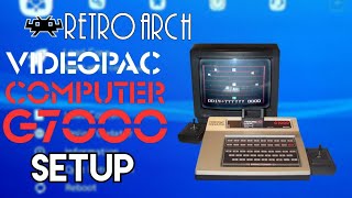 Philips videopac G7000/Magnavox odyssey 2 Retroarch setup