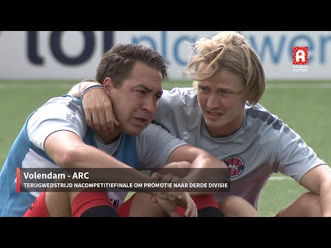Samenvatting nacompetitiefinale Volendam - ARC (zaterdag 18 juni)