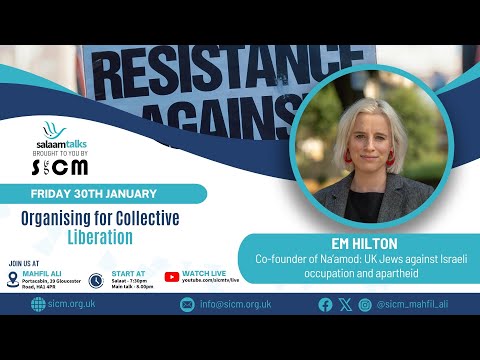 Friday 30 January 2026 - Organising for Collective Liberation