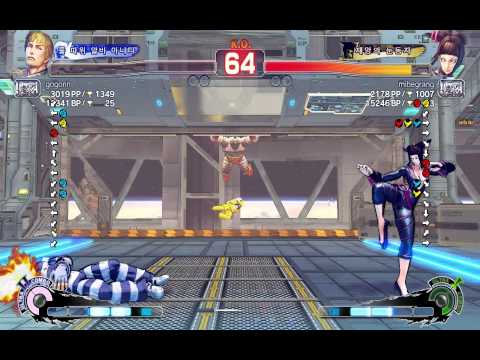 USF4 pc - gogorin(Cody) vs mibegrang(Juri)