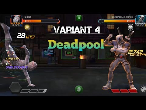 Variant 4 Deadpool boss fight- Marvel Contest of Champions