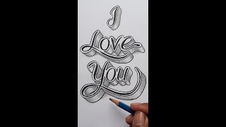 Download lagu 3d Drawing I Love You For Beginners / How To Draw Calligraphy Easy Art #Shorts mp3 Download lagu 3d Drawing I Love You For Beginners / How To Draw Calligraphy Easy Art #Shorts mp3