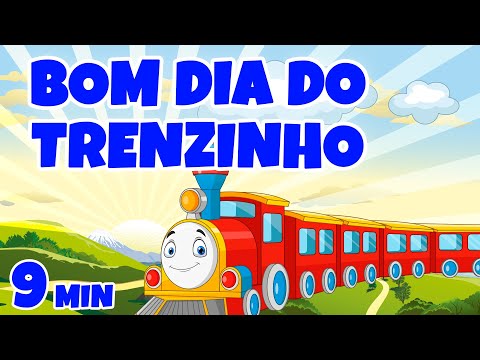 Bom Dia do Trenzinho - Giramille 9 min | Desenho Animado Musical
