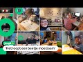 Zo ging de eerste dag school, maar dan thuis