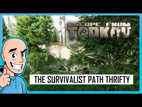 Escape from Tarkov PVE: The Survivalist Path Thrifty Quest Guide | Teaching My Son #27 | Full Raid