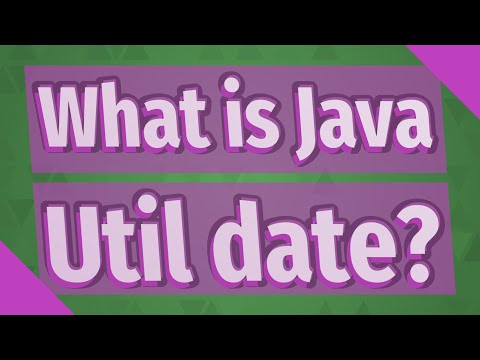 Class Java Util Date