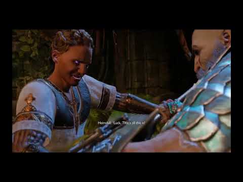 God of War Ragnarök - Heimdall boss fight (Radiance Build + Realm shift bonus damage amulet)