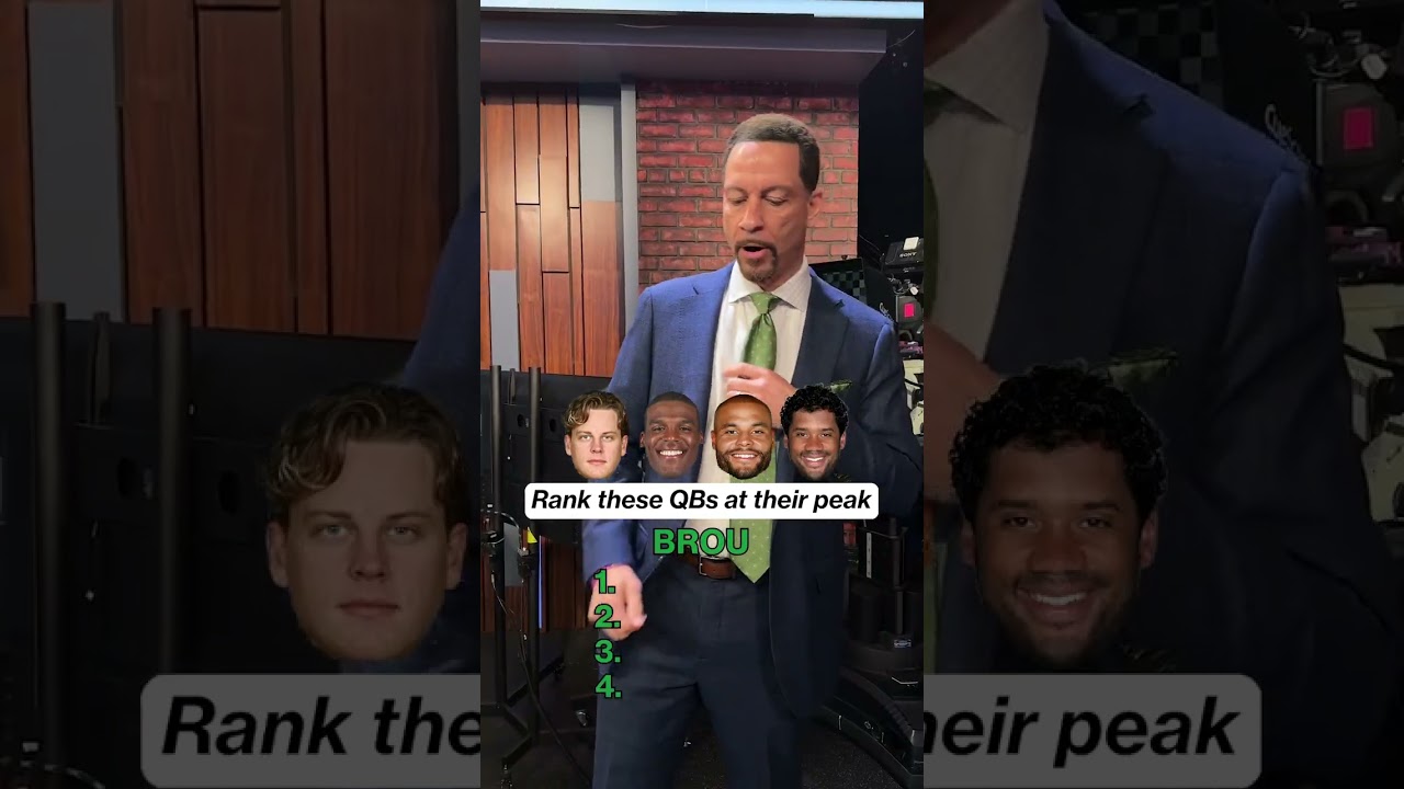 How would you rank Joe Burrow, Cam Newton, Dak Prescott, and Russell Wilson at their peak? 🤔⬇️
