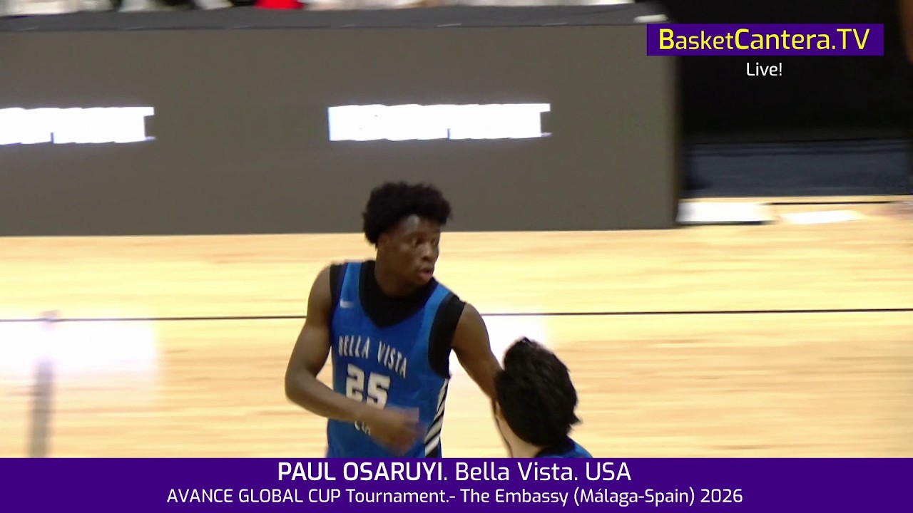 PAUL OSARUYI (´07). Bella Vista (EEUU). AVANCE GLOBAL CUP Tournament. The Embassy (Málaga-Spain) 2026