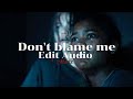 Don T Blame Me Sped Up Taylor Swift Edit Audio