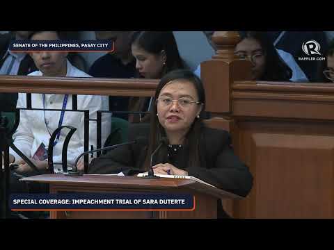 Who is Kristine Ferrer, among Sara Duterte’s lawyers in her trial?