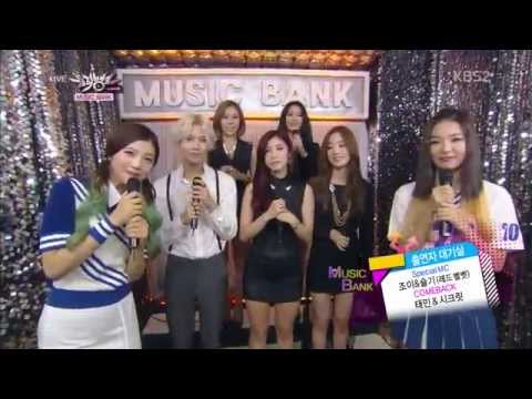 140815 Special MC Red Velvet - SECRET & TAEMIN Interview 1080P