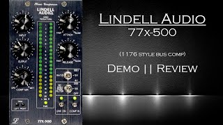 Video thumbnail for LINDELL AUDIO 77X -500 (1176 Bus Comp) by At The Source Studios