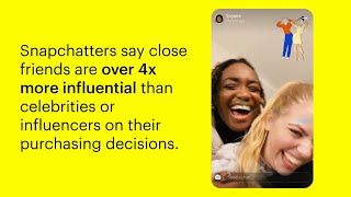 Nurturing Friendships US :30 | Meet the Snapchat Generation Video
