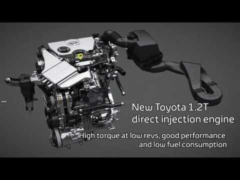 Toyota C-HR 1.2 Turbo Engine (with voice description)