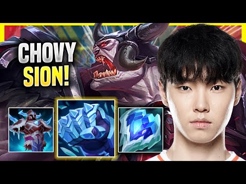 CHOVY DOMINATING WITH SION! - GEN Chovy Plays Sion TOP vs Corki! | Season 2022