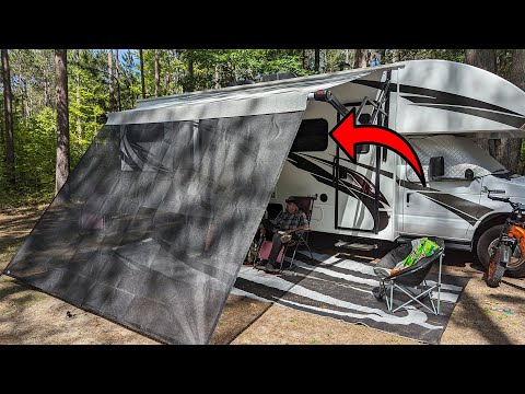 This RV Awning Worked SO Well! It's a Game Changer!