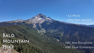 Video Review of the Bald Mountain Summit hike with footage of its features and terrain.