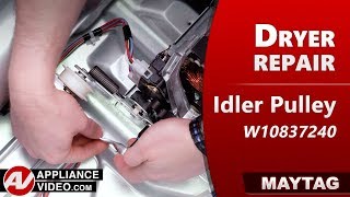 Maytag Dryer - Loud Noise When Spinning - Idler Pulley Repair