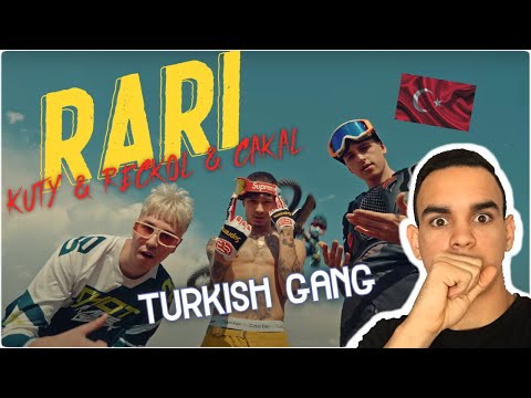 Turkish Music 🇹🇷 |🔥 KUTY & RECKOL & CAKAL - RARI (Official Music Video) 🔥| Reaction/Reaccion| Bena