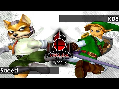 Melee: Saeed (Fox) V 937 | KD8 (Link) - Obelisk 78 Tournament SSBM