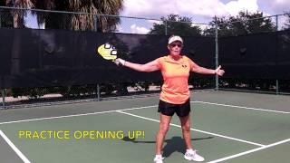 Pickleball: Swing Volley, Defending Against Bangers, Part 3; Deb Harrison