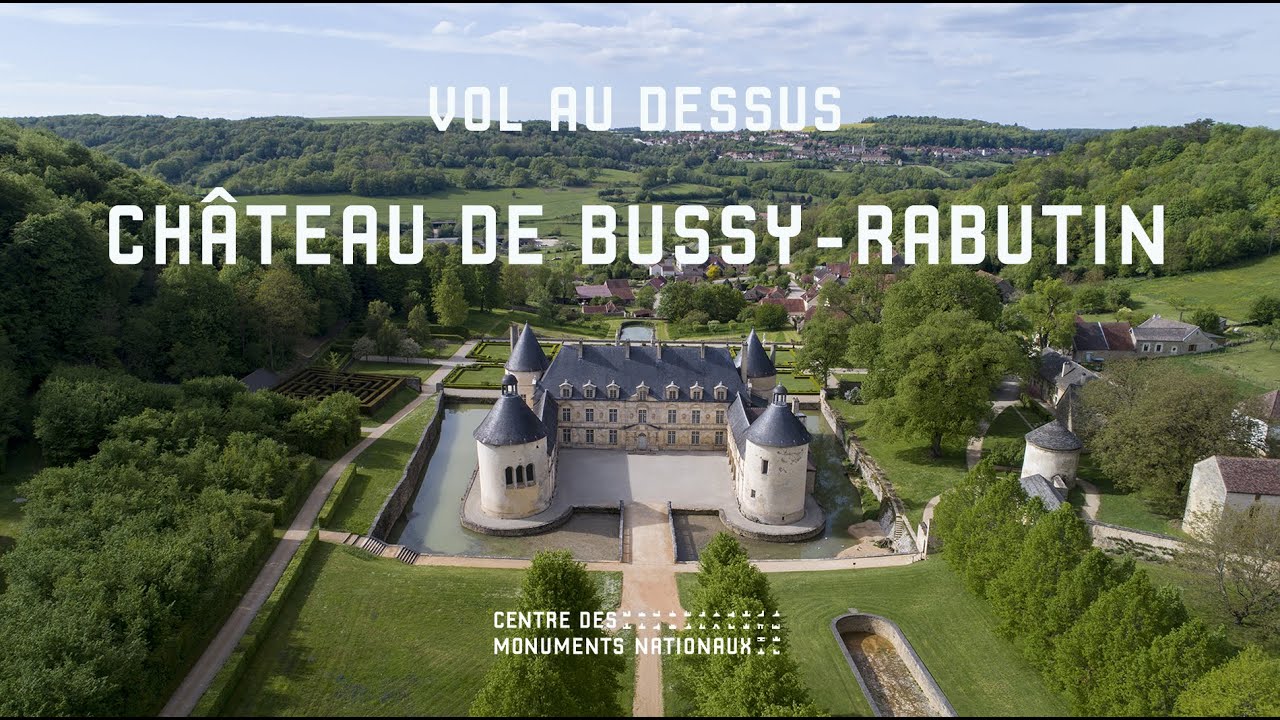 Vol au-dessus : Le château de Bussy-Rabutin