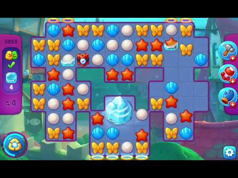Fishdom Super Hard Level 5853 (No Boosters) @choraelmin