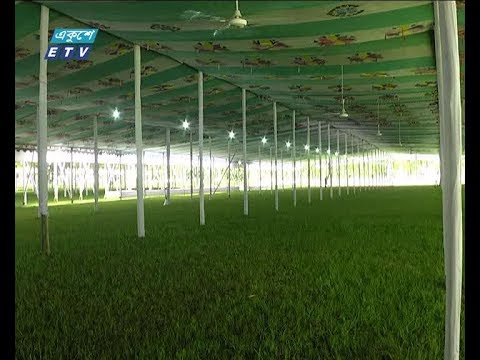 প্রধান জামায়াতের জন্য প্রস্তুত জাতীয় ঈদগাহ ময়দান