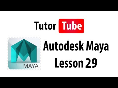 Autodesk Maya Lesson 1 Interface Navigation and Basic Tools