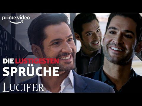 Die LUSTIGSTEN Sprüche | Lucifer | Prime Video DE