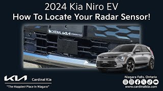2024 Kia Niro EV | How To Locate Your Radar Sensor!