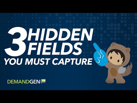 Three HIDDEN FIELDS to Include on All Web Forms