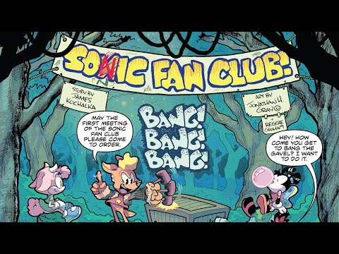 Sonic The Hedgehog IDW Annual 2019: Sonic Fan Club!