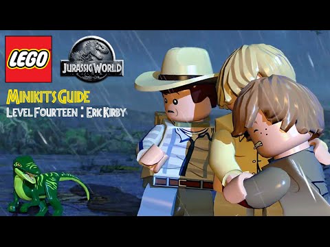 Lego Jurassic World - Level 14 - Eric Kirby Minikits Guide