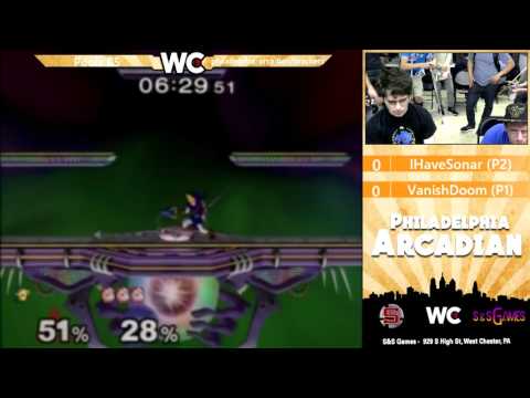 The Philadelphia Arcadian: IHaveSonar (Puff) vs VanishDoom (Link/Sheik) - Pools