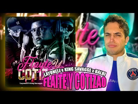 (REACCIÓN) Layonell ft King Savagge x Balbi El Chamako - Flayte y Cotizao (Official Music Video)