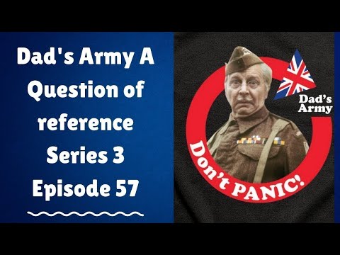 Dad's Army A question of reference Series 3 Episode 57