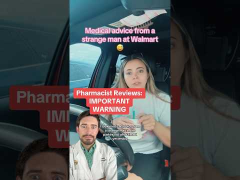 ❌ DON’T TAKE MEDICAL ADVICE FROM RANDOM PEOPLE. Pharmacist reviews why #coldandflu #pharmacist