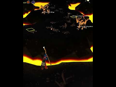 A Sneaky Way to do Lava Dragons in Old School Runescape! #osrs #shorts #runescape
