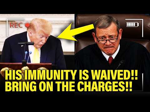 Trump Accidentally WAIVES his OWN IMMUNITY as CASE BACKFIRES!!