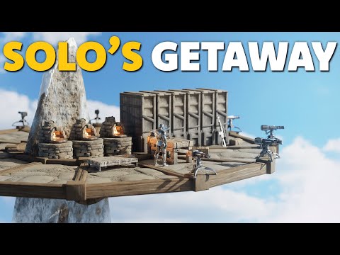 I Built The Most Hidden Solo Sky Base In Official ARK